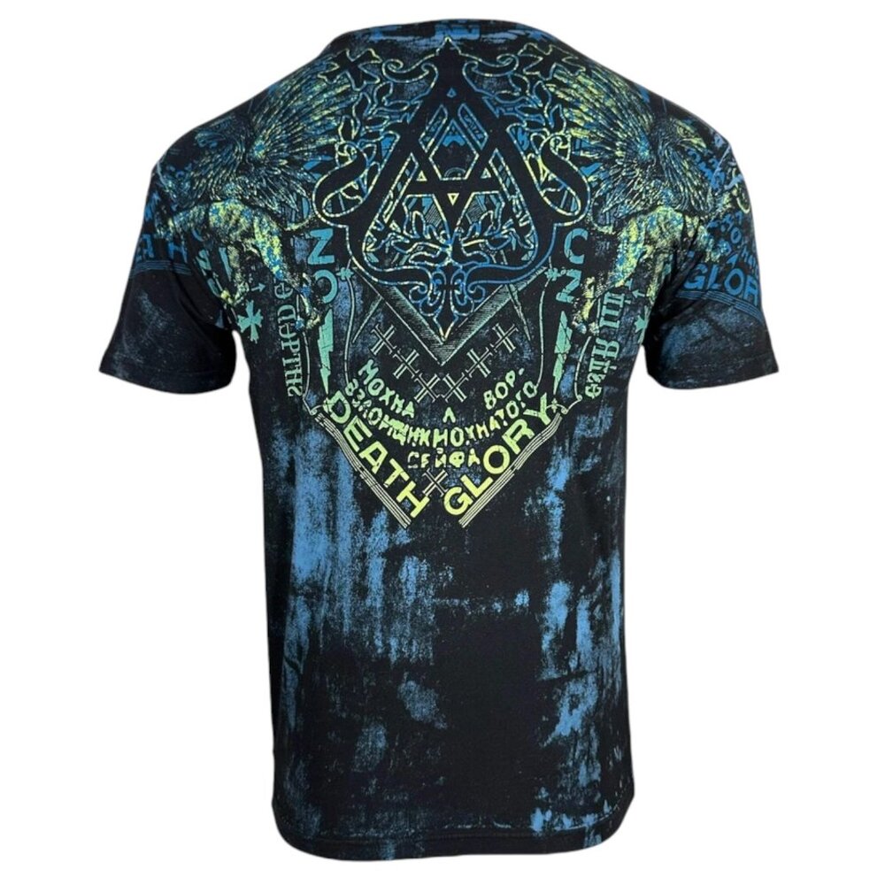 Archaic By Affliction Men's T-shirt Hearth Biker Tattoo S-5XL - Picture 2 of 7